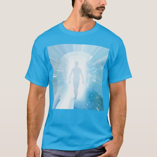 Reiziger door ruimte en tijd t-shirt (Voorkant)