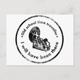 Reiziger Oude Schooltijd Briefkaart