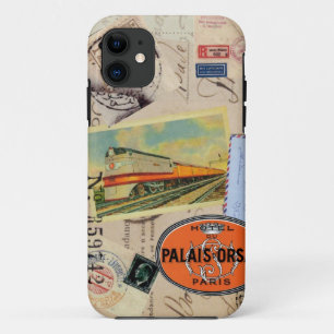 reiziger stempelt iPhone-hoesje iPhone 11 Hoesje
