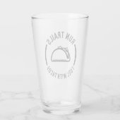 Reizigerbrandstof met taco's glas (Achterkant)