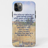 Reizigergebed op Hebreeuwse Tefilat HaDerech Case-Mate iPhone Case (Achterkant)