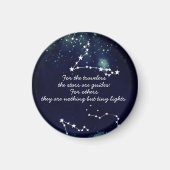 Reizigers en sterren - Magnet Magneet (Voorkant)