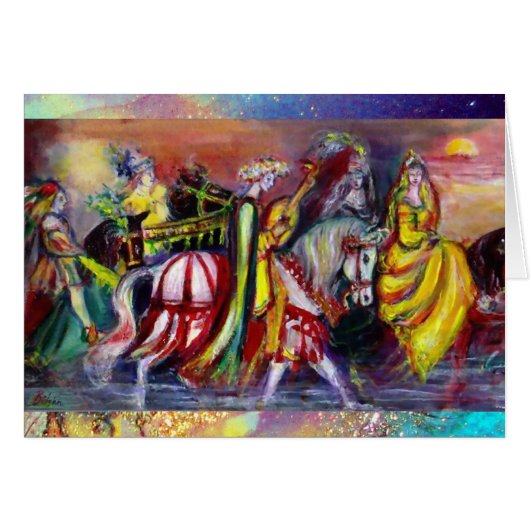 Reizigers in de nacht (Voorkant Horizontaal)