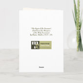 Reizigers. Kaarten voor fijne kunst (Achterkant)