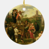 Reizigers Keramisch Ornament (Achterkant)