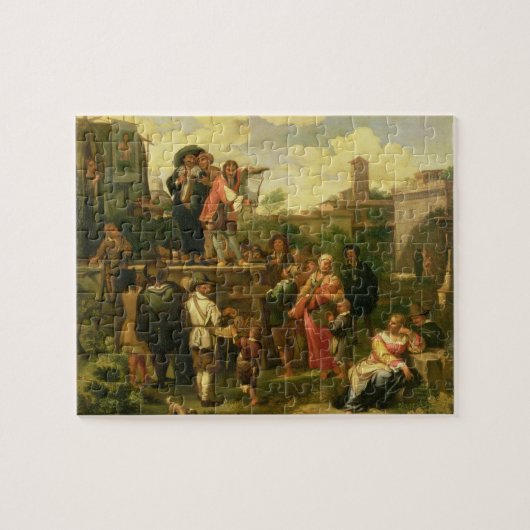 Reizigers Legpuzzel (Horizontaal)