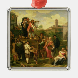 Reizigers Metalen Ornament