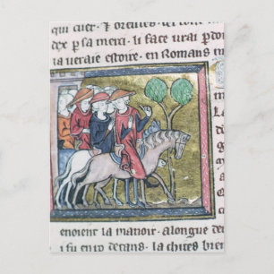 Reizigers uit de Roman de Jules Cesar Briefkaart