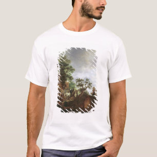 Reizigers van een Inn (olie op doek) T-shirt
