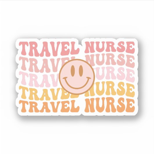 ReizigersGift, reisverzekering Sticker (Voorkant)