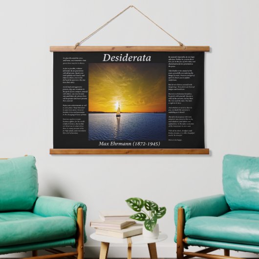 Reizigersreis over het zee hangend wandkleed (Woonkamer)