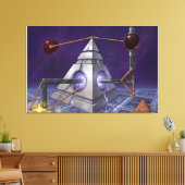 Reizigersrust Canvas Afdruk (Insitu (Woonkamer))