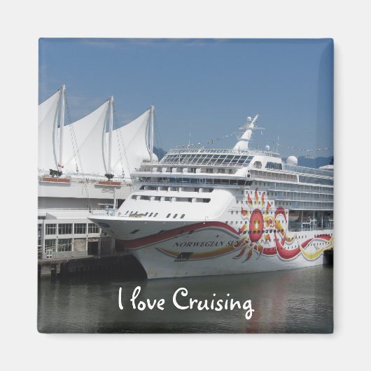 Reizigersschip Magnet Magneet (Voorkant)