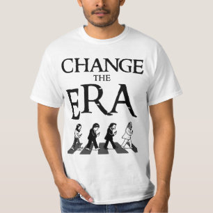Reizigerstokken veranderen het ERA patroon. T-shirt