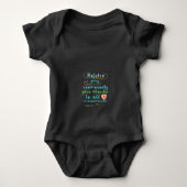 Rejoice Always Christian Scripture Wall Art  Romper (Voorkant)