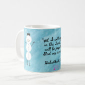Rejoice in the Lord Snowman Mug (Devant gauche)