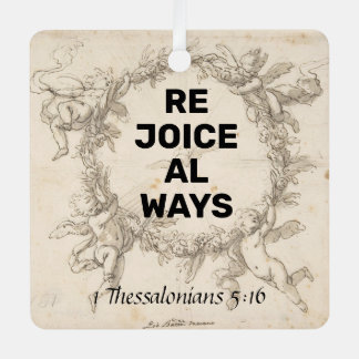 Rejoice Metalen Ornament