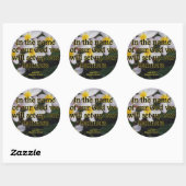 Rejoice Psalm 20-4 Condensed Ronde Sticker (Vel)