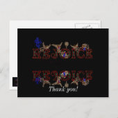 Rejoice Reflections Briefkaart (Voorkant / Achterkant)