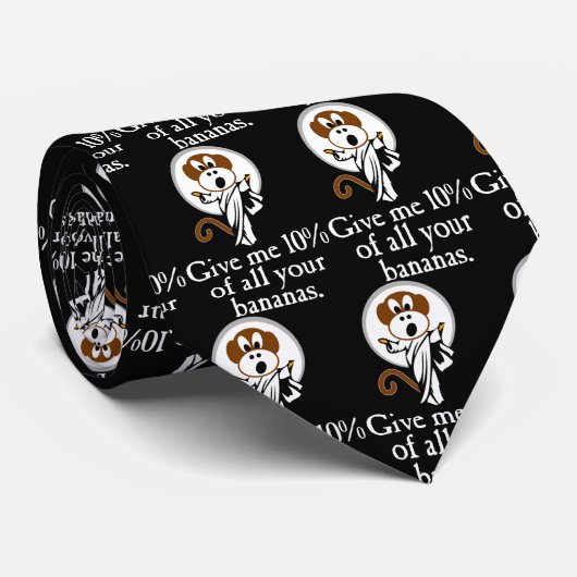 Rejoicing Monkey Stropdas (Opgerold)