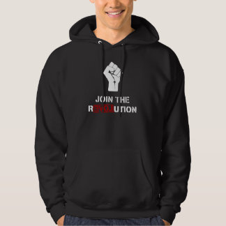 Rejoignez La Révolution - Black Mens Fleece Sweat 