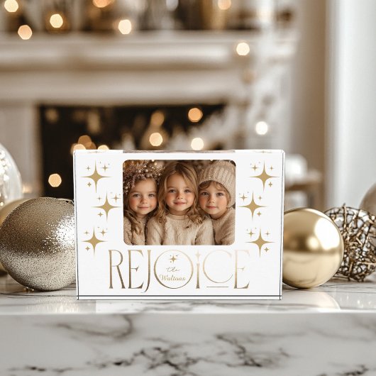 Rejoignez le bloc photo de Noël