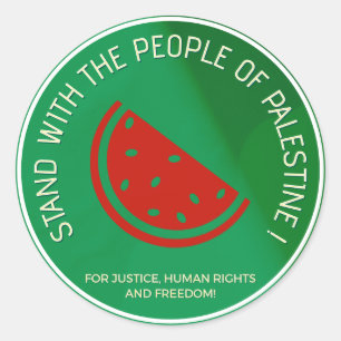 Rejoignez le peuple de Palestine ! Autocollant