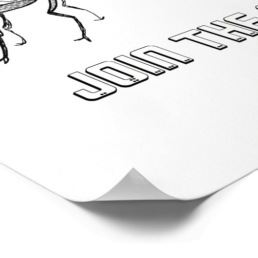 Rejoignez les fourmis résistantes ! Affiche (Coin)