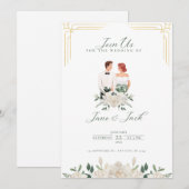 Rejoignez-Nous - Faire-Part de Mariage (Devant / Derrière)