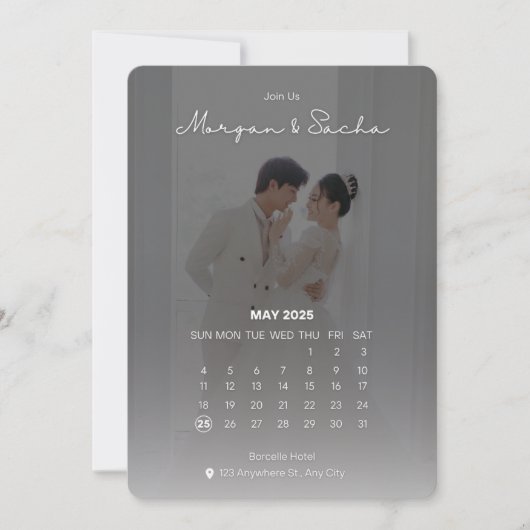Rejoignez-Nous - Faire-Part de Mariage (Devant)
