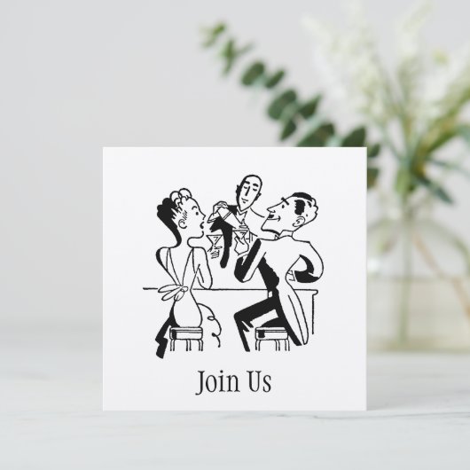 Rejoignez-nous Invitation (Debout devant)