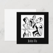 Rejoignez-nous Invitation (Devant / Derrière)