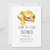 Rejoignez-Nous Pour Brunch Party Invitation Modèle (Devant)