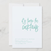 Rejoignez-Nous Pour Les Cocktails Invitation De La (Devant)