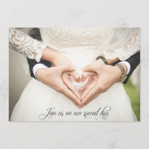 Rejoignez-nous pour notre jour spécial, invitation