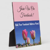 Rejoignez-Nous Sur Facebook ! Compteur Plaque Ajou (Côté)