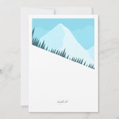 Rejoignez-Nous sur les Pistes Invitation à la Fête (Dos)