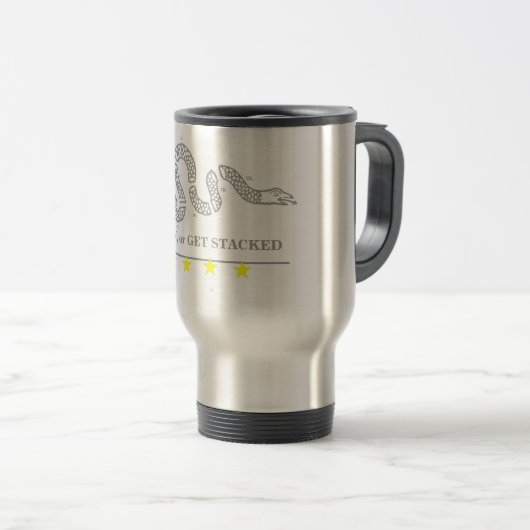 Rejoignez Ou Obtenez De La Mug Empilée (Devant droit)