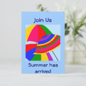 REJOINDRE L'ÉTÉ AMÉRICAIN EST ARRIVÉ INVITATION (Debout devant)