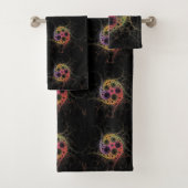 Rejoint à l'ensemble de serviettes de bain Centre (En situation)