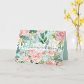 REJOIX Floral ! Carte Pâques (Fleur jaune)