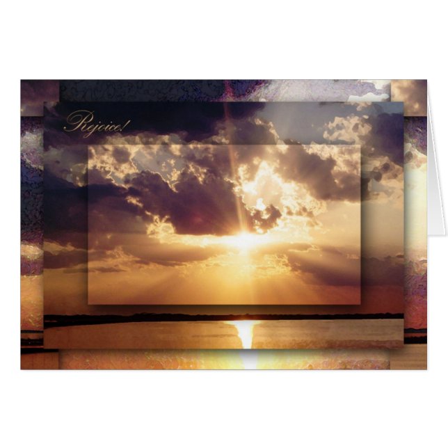 Réjouissez-vous (Devant horizontal)