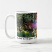 Réjouissez-vous dans le Seigneur Toujours tasse (Gauche)