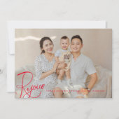 Réjouissez-vous des Bénédictions de Noël Carte pho (Devant)