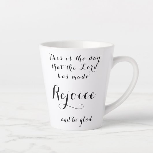 Réjouissez-vous et soyez heureux Mug (Droite)