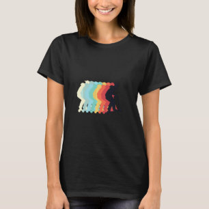 rek van de Stijlscooter van de Reactie T-shirt