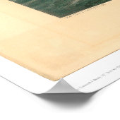 Rek van het schip "San Francisco" (1877A) Poster (Hoek)