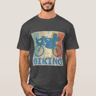 rekbare fietsenbike Retro Style (2) T-shirt