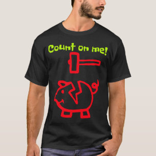 Reken maar op Funny Pig T-shirt