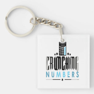 Rekeninghouder - Crunching Numbers Sleutelhanger